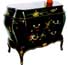 Black Lacquer Cabinet #HA-1955