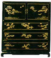 Black Lacquer Cabinet #HA-2103